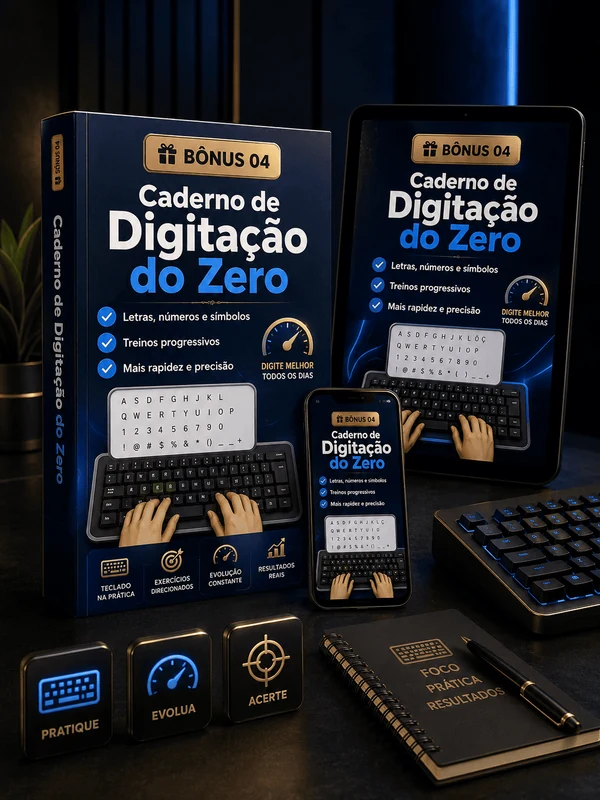 Caderno de Digitação do Zero
