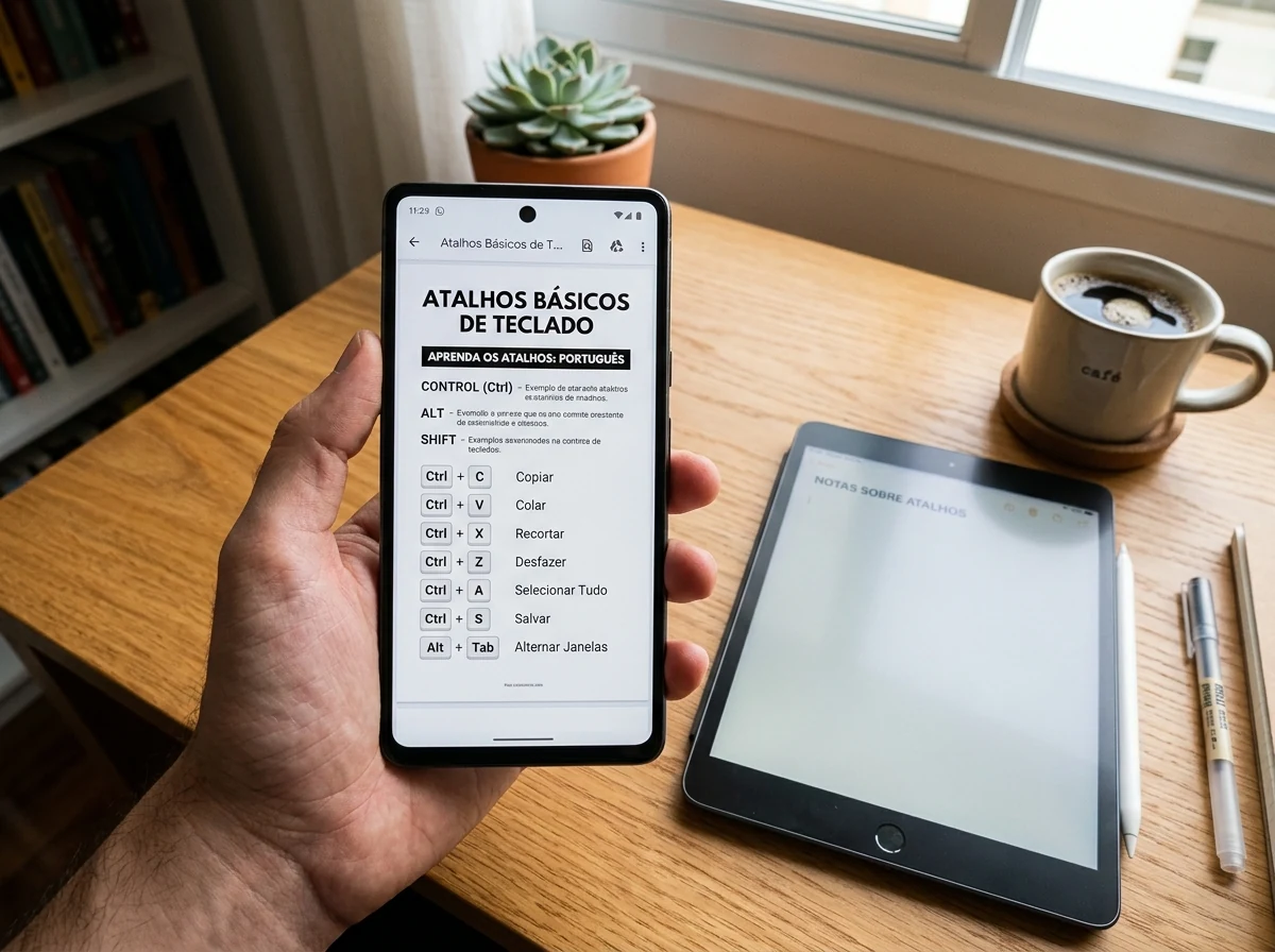 Estude pelo celular, computador ou tablet
